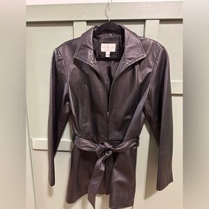 Vintage leather jacket size Medium